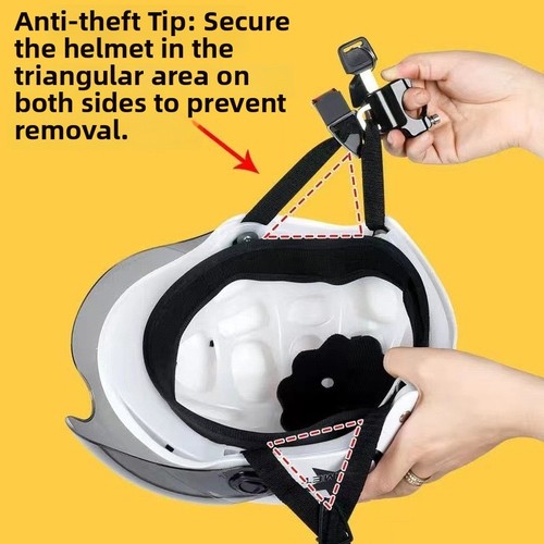Helmet lock for electric - lock,
